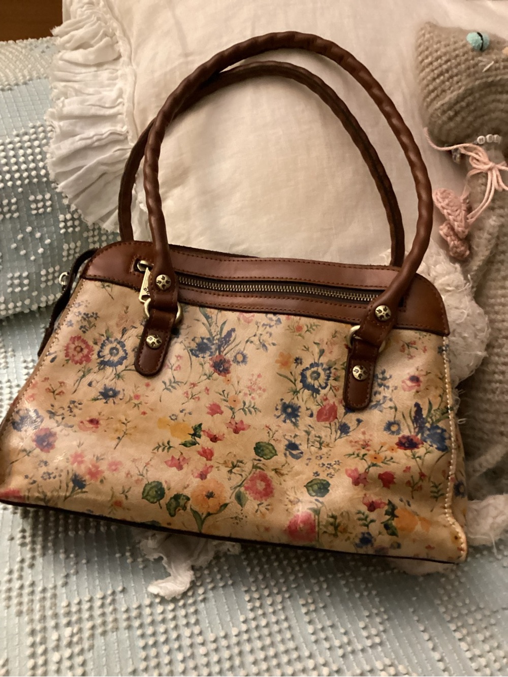 Patricia Nash Prarie Rose Boho Bag